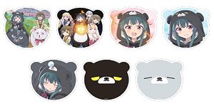 Kuma Kuma Kuma Bear Acrylic Coaster (Set of 7) (Anime Toy)