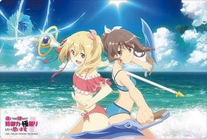 Bushiroad Rubber Mat Collection Vol.798 Bofuri: I Don`t Want to Get Hurt, so I`ll Max Out My Defense. [Frederica & Sally] Swimwear Ver. (Card Supplies)