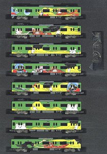 Seibu Series 20000 `2nd Generation Galaxy Express 999 Design Train` Eight Car Formation Set (w/Motor) (8-Car Set) (Pre-colored Completed) (Model Train)