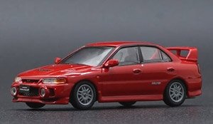 Mitsubishi Lancer Evo.IV Red LHD (Diecast Car)