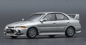 三菱 ランサー Evo.IV シルバー RHD (ミニカー)