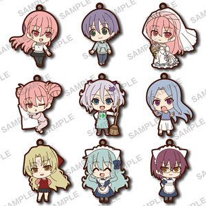 Fly Me to the Moon Trading Rubber Strap (Set of 9) (Anime Toy)