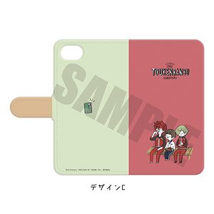 Zoku [Touken Ranbu: Hanamaru] Notebook Type Smart Phone Case (iPhoneX/XS) PlayP-FC Okanehira/Hirano Toshiro/Uguisumaru (Anime Toy)
