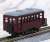 Gasolene Engine Railcar Basket Type (Color: Maroon / with Motor) (Model Train) Item picture4