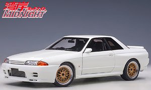 NIssan Skyline GT-R (R32) [Wangan Midnight] Reina`s GT-R Serialization Started 30th Anniversary Model (Diecast Car)