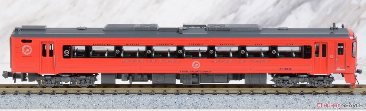キハ185形 (アラウンド・ザ・九州) 4両セット (4両セット) (鉄道模型) 商品画像7