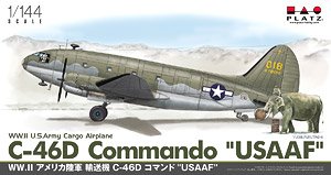 WW.II C-46D Commando `USAAF` (Plastic model)