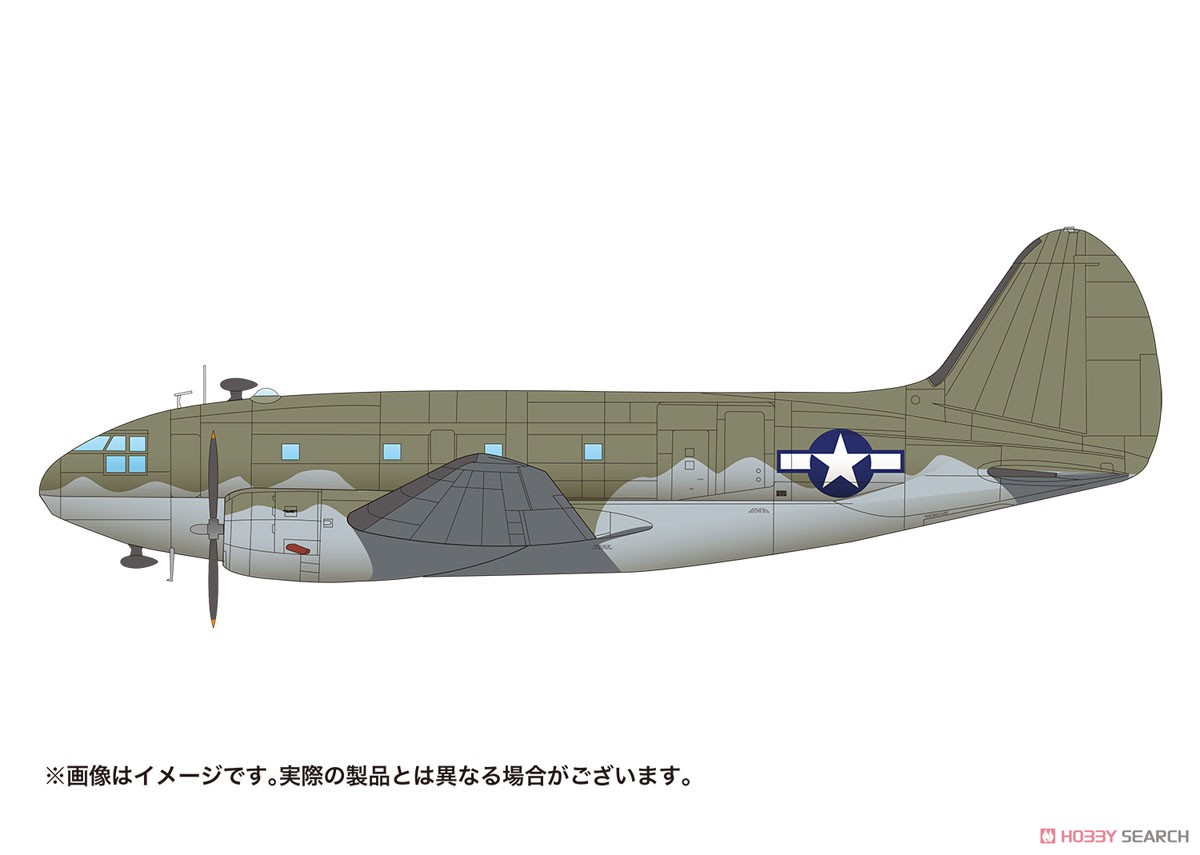 WW.II アメリカ陸軍 輸送機 C-46D コマンド `USAAF` (プラモデル) その他の画像1