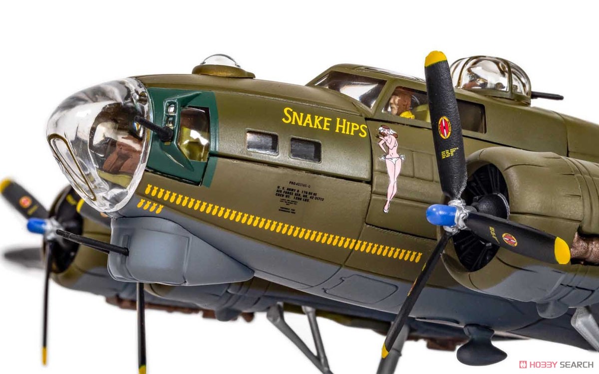 ボーイング B-17G 42-31713 (UX-T) `Snake Hips` 327th BS 92nd BG ポーディントン 1944年8月24日 (完成品飛行機) 商品画像6