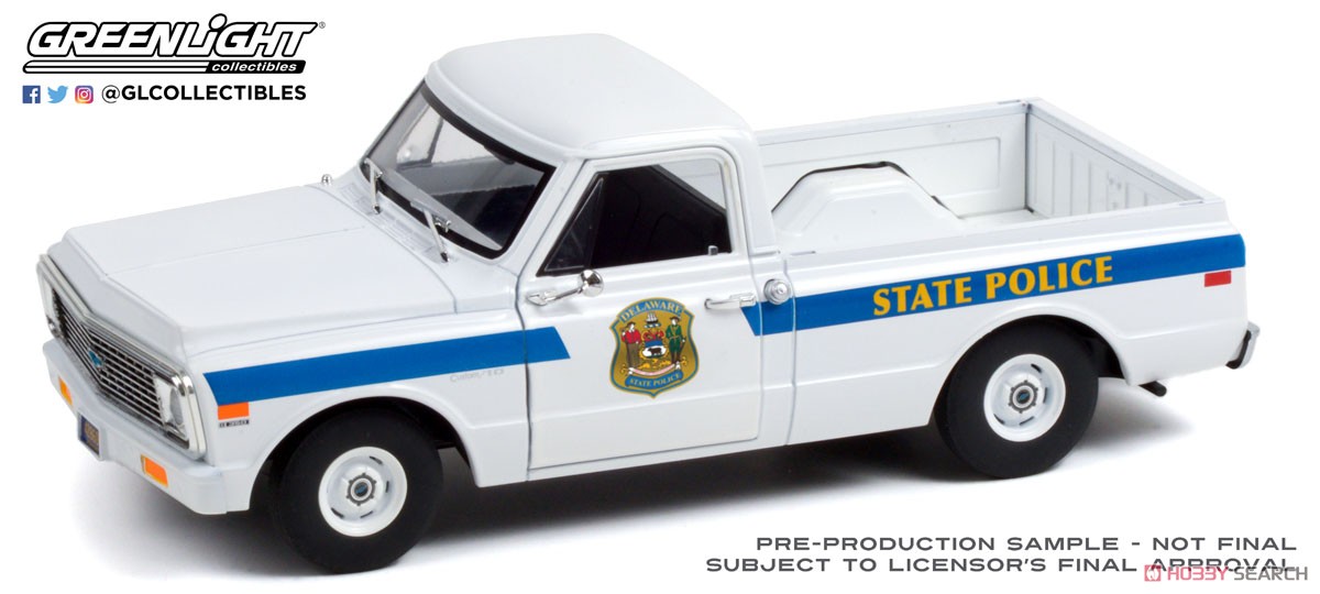 Hot Pursuit - 1972 Chevrolet C-10 - Delaware State Police (Diecast Car) Item picture1