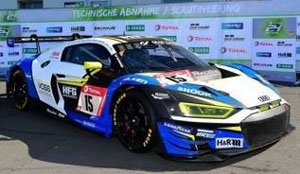 Audi R8 LMS GT3 No.15 RaceIng powered by HFG / Racing Engineers 24H Nurburgring 2020 (ミニカー)
