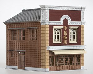 (N) Billboard Architecture Series (1) `Shop Nakajima` (1/150) (Unassembled Kit) (Model Train)