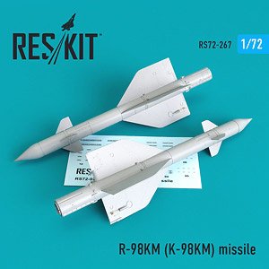 ロシア R-98KM (K-98KM) 空対空ミサイル (2個入り) (プラモデル)