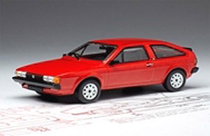 VW シロッコ II 1981 レッド (ミニカー)