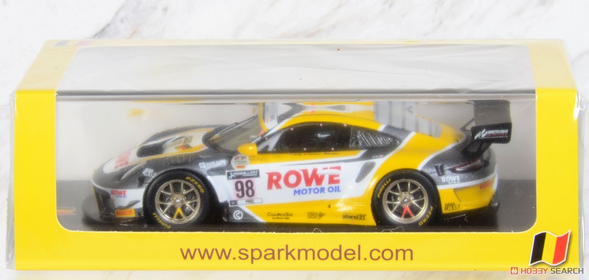 Porsche 911 GT3 R No.98 ROWE Racing Winner 24H Spa 2020 L.Vanthoor N.Tandy E.Bamber (Diecast Car) Package1