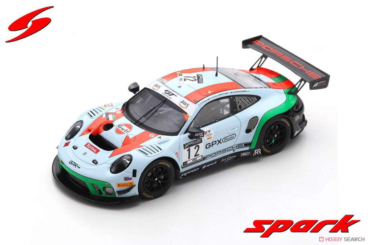 Porsche 911 GT3 R No.12 GPX Racing 4th 24H Spa 2020 M.Campbell P.Pilet M.Jaminet (Diecast Car) Item picture1
