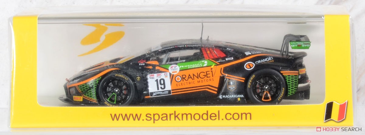 Lamborghini Huracan GT3 Evo No.19 Orange 1 FFF Racing Team 24H Spa 2020 L.Moccia R.Giammaria (ミニカー) パッケージ1