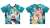 Hatsune Miku x Rascal 2020 Summer Full Graphic T-Shirt M Size (Anime Toy) Item picture3