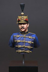 WW.I オーストリア・ハンガリー帝国 フザール将校胸像 「ハンガリー王立軍」 (プラモデル)