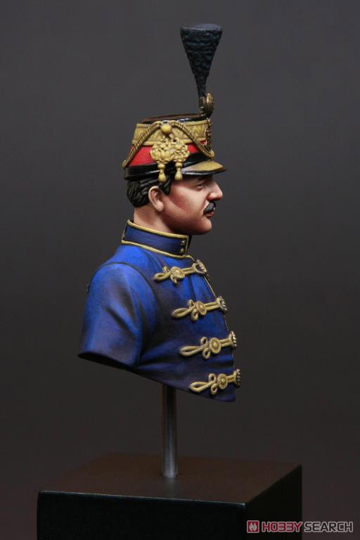 WW.I オーストリア・ハンガリー帝国 フザール将校胸像 「ハンガリー王立軍」 (プラモデル) その他の画像4