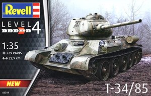 Soviet T34-85 (Plastic model)