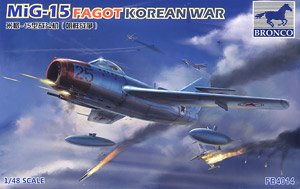 MiG-15 Fagot Korean War (FB4014) (Plastic model)