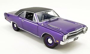 1969 Dodge Dart GtS 440 Violet Purple - Vinyl Top (Diecast Car)