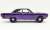 1969 Dodge Dart GtS 440 Violet Purple - Vinyl Top (Diecast Car) Item picture3