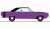 1969 Dodge Dart GtS 440 Violet Purple - Vinyl Top (Diecast Car) Other picture1