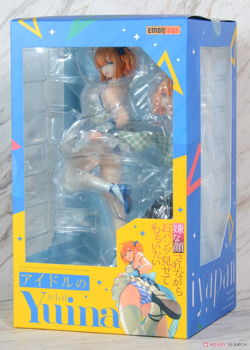 Iya na Kao Sarenagara Opantsu Misete Moraitai Idol Yuina (PVC Figure) Package1
