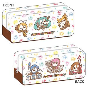 Hatsune Miku x Bukubu Okawa Square Pouch (Anime Toy)