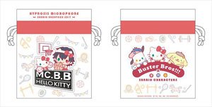 Hypnosis Mic Sanrio Nakayoku Edit Purse Pouch Ichiro Yamada x Hello Kitty Sports & Cheer Ver. (Anime Toy)