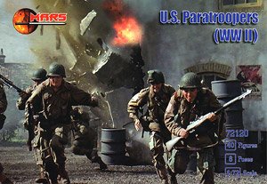 U.S.Paratroopars (40 Figures / 8 Poses) (Plastic model)
