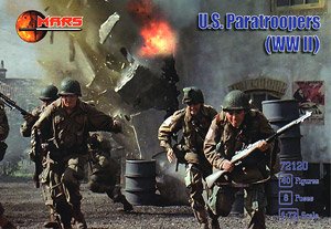 WW.II 米軍空挺兵 (40体/8ポーズ) (プラモデル)