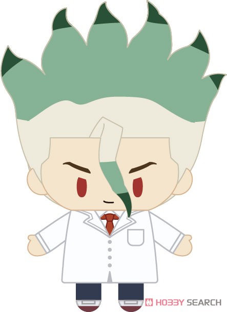 Dr. Stone: Stone Wars Finger Mascot Puppella Senku Ishigami White Coat Ver. (Anime Toy) Item picture1