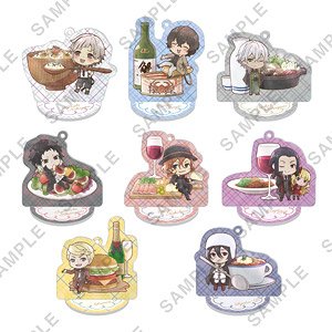 Bungo Stray Dogs Acrylic Stand Figure Main Dishes & Side Dishes Ver. (Set of 8) (Anime Toy)