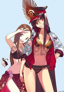 [Gudaguda A] Pako Illust B2 Tapestry [Oda in Summer] (Anime Toy)