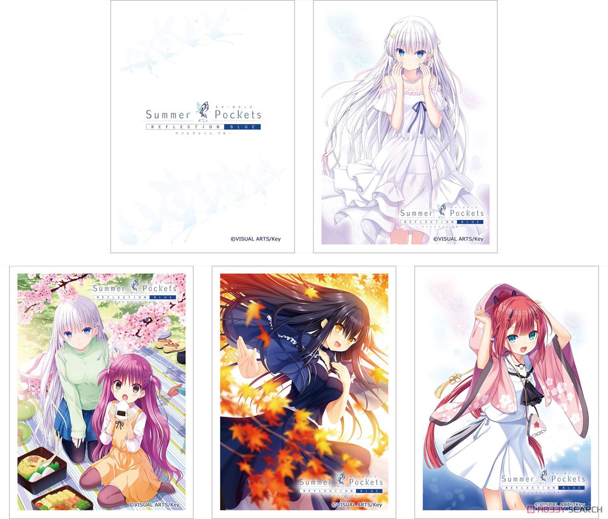 [Summer Pockets Reflection Blue] Sleeve (Kamome Kushima/Autumn Leaves) (Card Sleeve) Other picture1