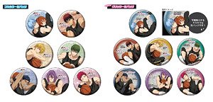 Kuroko`s Basketball Can Badge Collection (Set of 8) (Anime Toy)