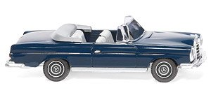 (HO) メルセデス・ベンツ 280 SE カブリオ スティールブルー (鉄道模型)