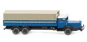 (N) メルセデス・ベンツ L 10000 フラットベッドトラック Nゲージ (鉄道模型)