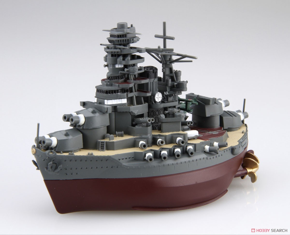 ちび丸艦隊 陸奥 特別仕様 (エッチングパーツ付き) (プラモデル) 商品画像1