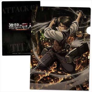 Attack on Titan Clear File O [Levi] (Anime Toy)
