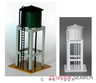 HO Scale Size Water Tower A (Steel Frame) Kit (Unassembled Kit) (Model Train) Item picture1