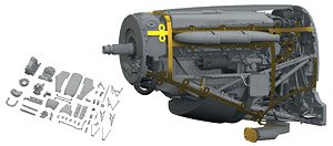 スピットファイア Mk.I エンジン (エデュアルド用) (プラモデル)