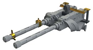 Lysander Twin Browning Machine Gun (for Eduard) (Plastic model)