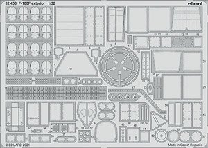 F-100F 外装エッチングパーツ (トランぺッター用) (プラモデル)