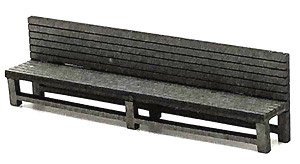 1/80(HO) [memory`s] Bench for Platform Kit (10 Pieces) (Unassembled Kit) (Model Train)