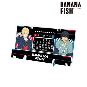 BANANA FISH 描き下ろしイラスト デニムver. 卓上アクリル万年カレンダー (キャラクターグッズ)