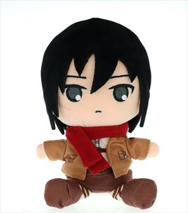 Attack on Titan Munyugurumi S Mikasa (Anime Toy)